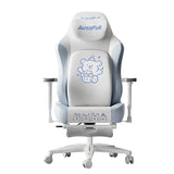 AutoFull C3 Pro Gaming Chair With 3D Headrest & Advanced Lumbar support (Snow White Bear edition)