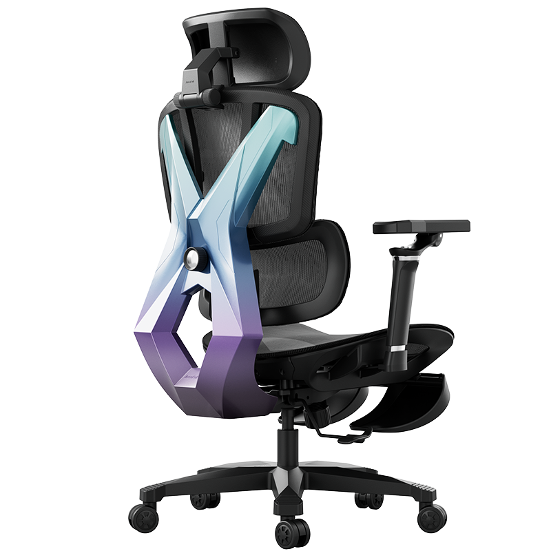AutoFull G5 Gaming Chair - Black & Purple