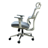 HBADA ErgoCraft Basic Ergonomic Gaming Chair With 2D Headrest & Lumbar support (Grey)