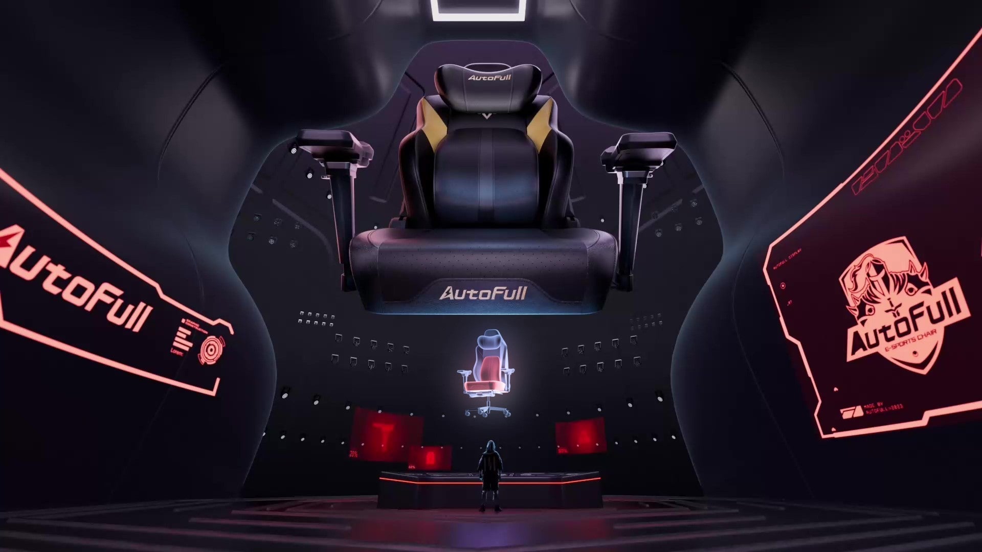 AutoFull M6 in a futuristic gaming scene from the official campaign